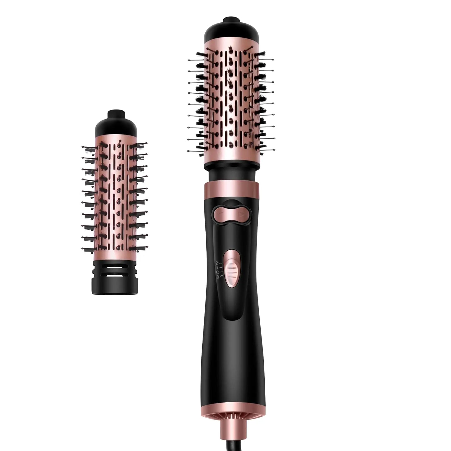GlowBrush 3-en-1 – Brosse Coiffante Rotative